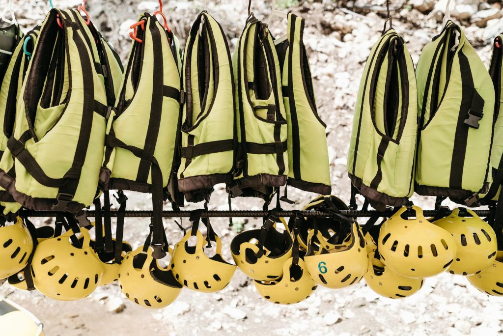 equipement rafting