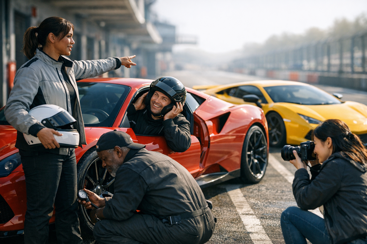 Ferrari vs Lamborghini circuit