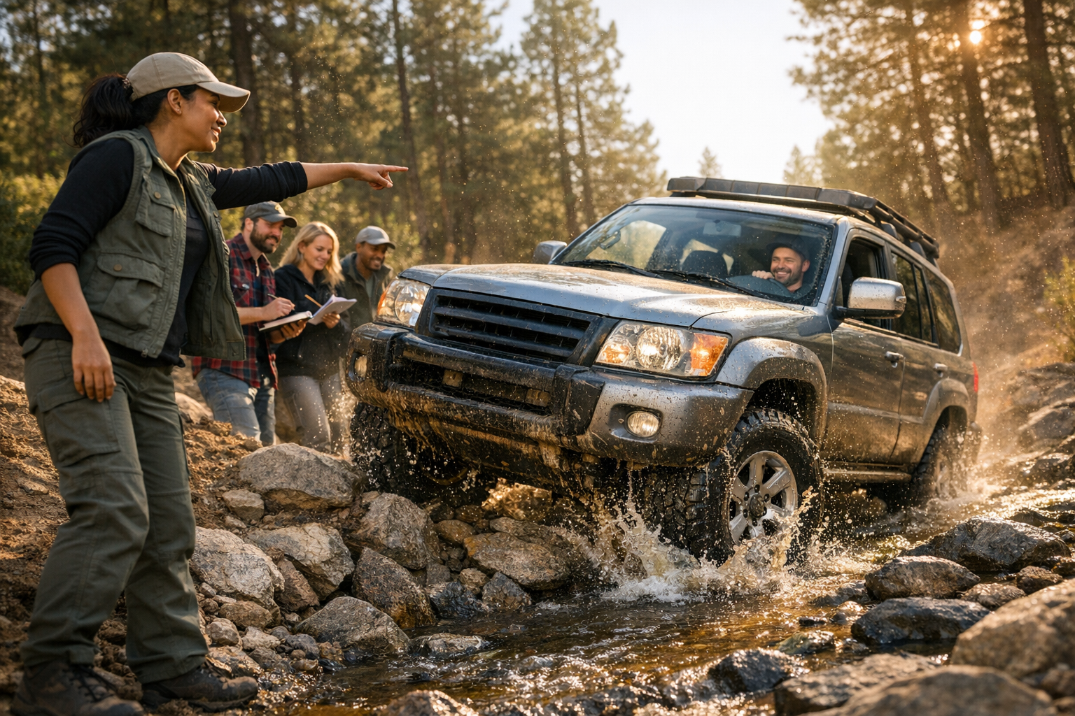Stage 4×4 tout-terrain : sensations fortes loin des pistes goudronnées