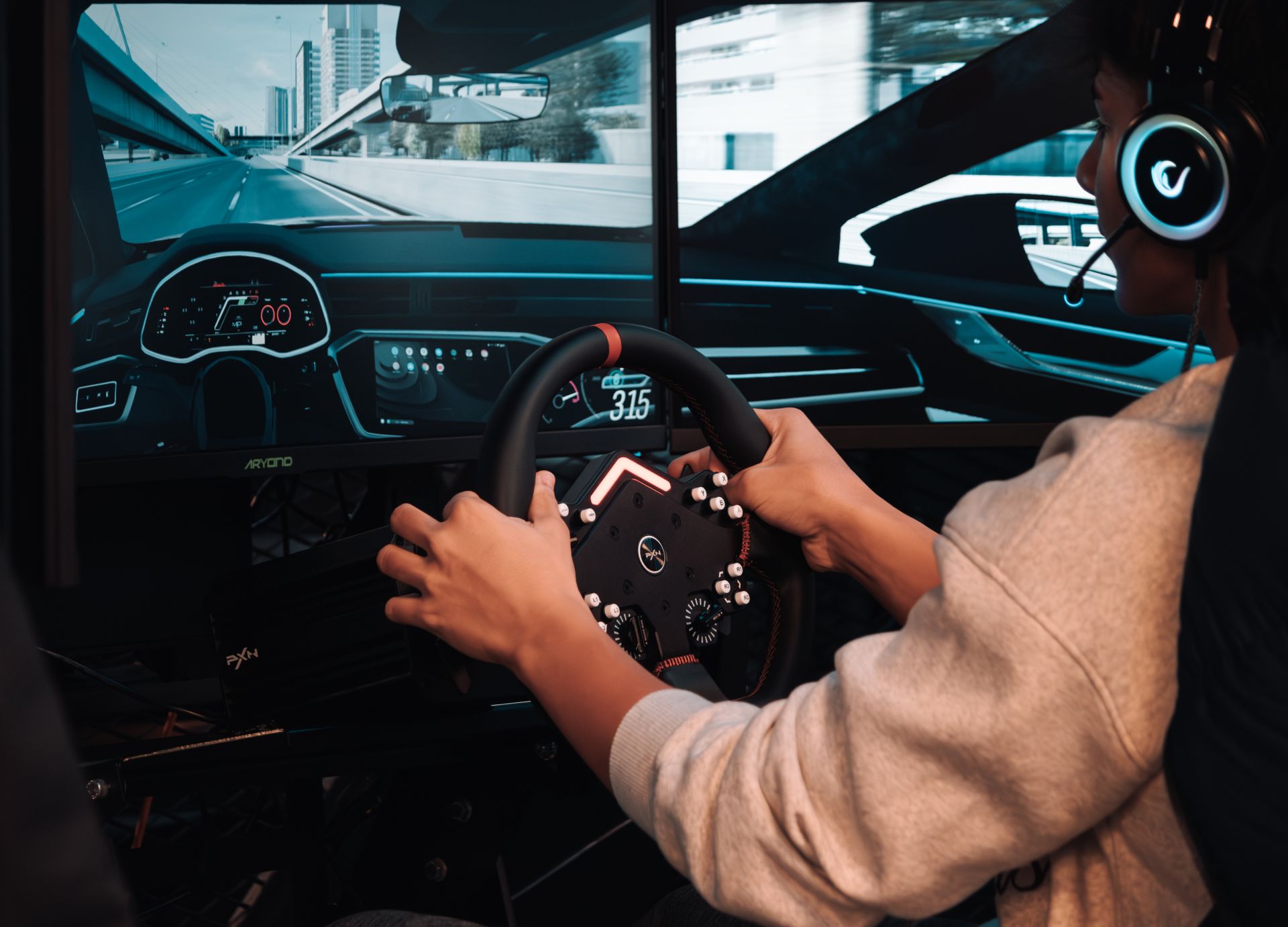 simulateur voiture de course