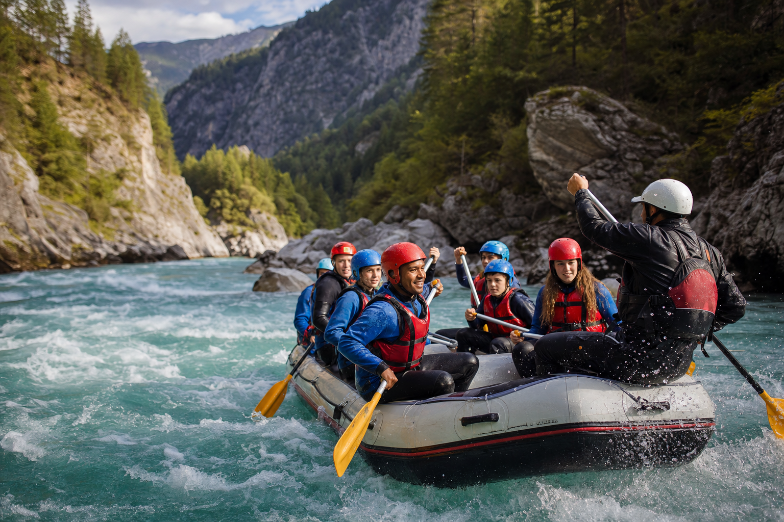 Rafting en Europe : 10 destinations à choisir selon le niveau, la saison et le paysage